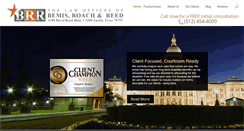 Desktop Screenshot of brrlaw.com